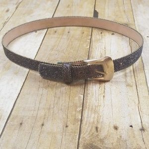 Vintage 1980's Motion East Beaded Belt